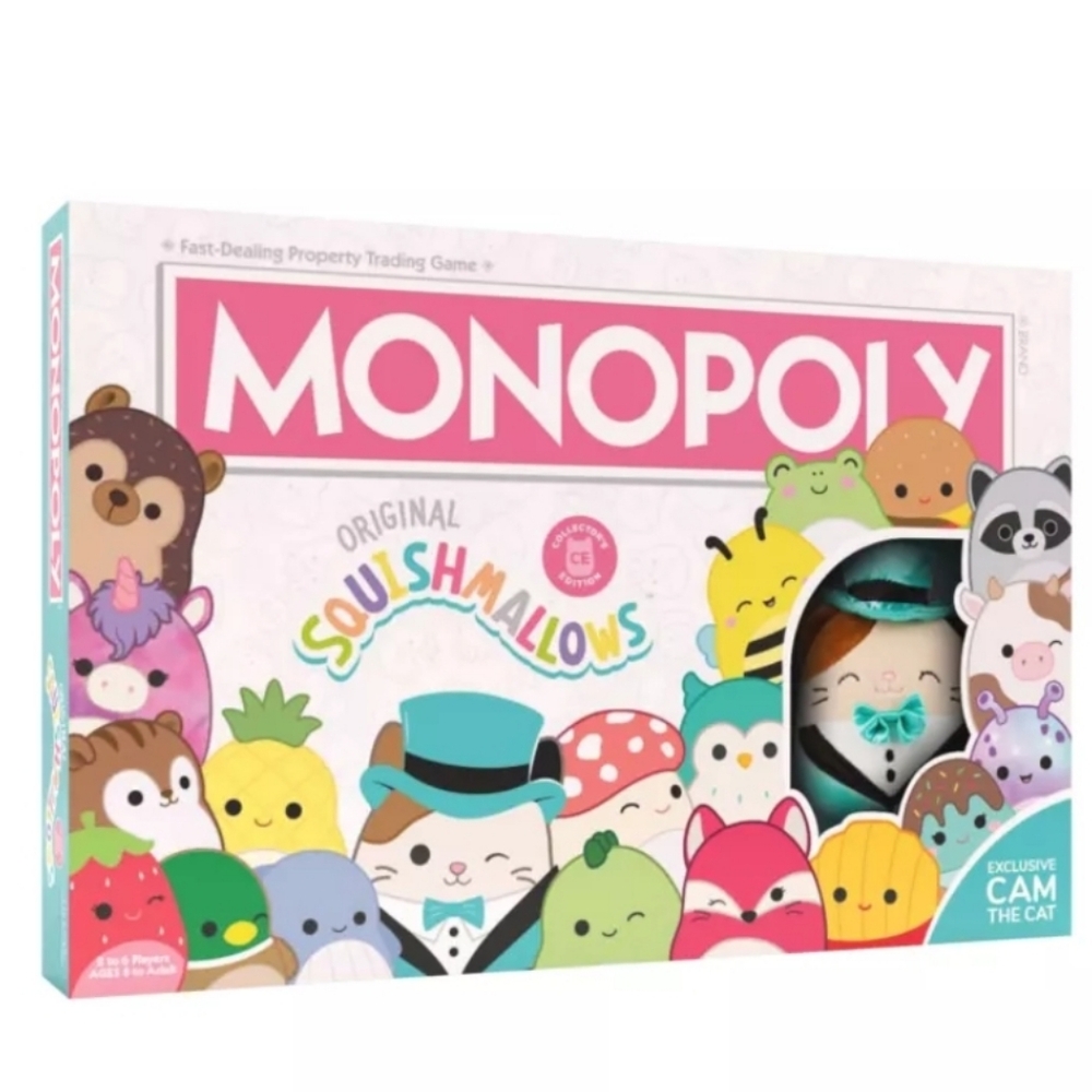 Monopoly: Original Squishmallows Collector's Edition board game. Unopened, NIB - Picture 5 of 5
